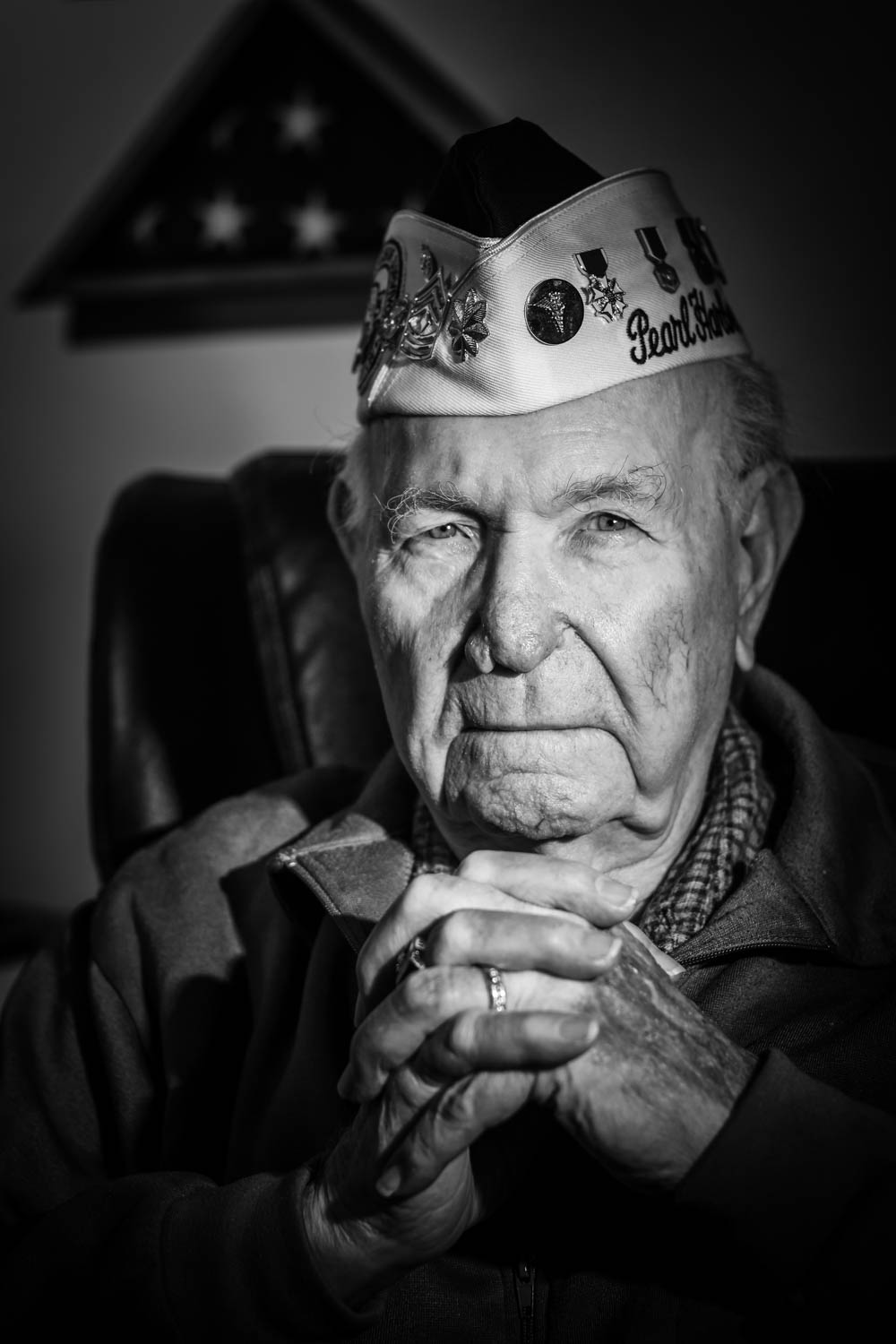 Pearl Harbor survivor Alvis Taylor, of Davenport, Iowa, is one of the two remaining survivors of the attack living in the Quad Cities.
